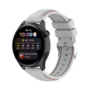 For Huawei Watch 3 / 3 Pro 22mm Silicone Watch Band(Light Grey)