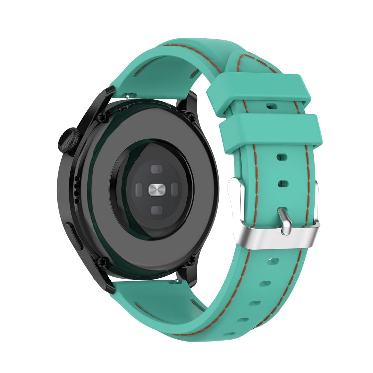 For Huawei Watch 3 / 3 Pro 22mm Silicone Watch Band(Green)