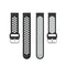 For Huawei Watch 3 / 3 Pro 22mm Sport Two-color Silicone Watch Band(Black Grey)