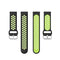 For Huawei Watch 3 / 3 Pro 22mm Sport Two-color Silicone Watch Band(Black Lime Green)