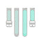 For Huawei Watch 3 / 3 Pro 22mm Sport Two-color Silicone Watch Band(Grey Mint Green)