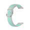 For Huawei Watch 3 / 3 Pro 22mm Sport Two-color Silicone Watch Band(Grey Mint Green)