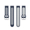 For Huawei Watch 3 / 3 Pro 22mm Sport Two-color Silicone Watch Band(Blue Grey)
