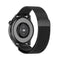 For Huawei Watch 3 / 3 Pro 22mm Milanese Loop Watch Band(Black)