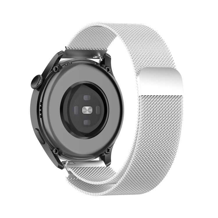 For Huawei Watch 3 / 3 Pro 22mm Milanese Loop Watch Band(Silver)
