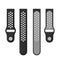 For Huawei Watch 3 / 3 Pro 22mm Two-color Silicone Watch Band(Black Grey)