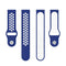 For Huawei Watch 3 / 3 Pro 22mm Two-color Silicone Watch Band(Blue White)
