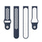 For Huawei Watch 3 / 3 Pro 22mm Two-color Silicone Watch Band(Midnight Blue White)