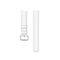 For Huawei Watch 3 / 3 Pro 22mm Round Tail Leather Watch Band(White)