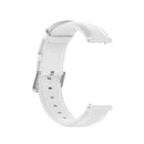 For Huawei Watch 3 / 3 Pro 22mm Round Tail Leather Watch Band(White)
