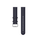 For Huawei Watch 3 / 3 Pro 22mm Round Tail Leather Watch Band(Navy Nlue)