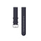 For Huawei Watch 3 / 3 Pro 22mm Round Tail Leather Watch Band(Navy Nlue)