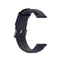 For Huawei Watch 3 / 3 Pro 22mm Round Tail Leather Watch Band(Navy Nlue)