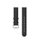 For Huawei Watch 3 / 3 Pro 22mm Round Tail Leather Watch Band(Black)