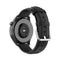 For Huawei Watch 3 / 3 Pro 22mm Round Tail Leather Watch Band(Black)