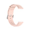 For Huawei Watch 3 / 3 Pro 22mm Round Tail Leather Watch Band(Light Pink)