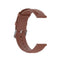 For Huawei Watch 3 / 3 Pro 22mm Round Tail Leather Watch Band(Brown)