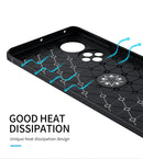 For Honor 50 Metal Ring Holder 360 Degree Rotating TPU Case(Black+Black)