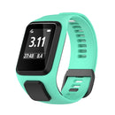 For Tomtom 4 Silicone Watch Band(Lake Blue)