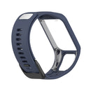For Tomtom 4 Silicone Watch Band(Blue Grey)