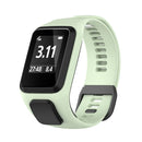 For Tomtom 4 Silicone Watch Band(Green)