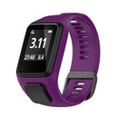 For Tomtom 4 Silicone Watch Band(Purple)