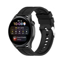 For Huawei Watch 3 / 3 Pro Silicone Watch Band(Black)