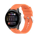 For Huawei Watch 3 / 3 Pro Silicone Watch Band(Vitality Orange)
