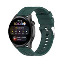 For Huawei Watch 3 / 3 Pro Silicone Watch Band(Dark Green)