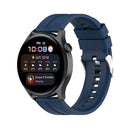 For Huawei Watch 3 / 3 Pro Silicone Watch Band(Dark Blue)