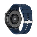 For Huawei Watch 3 / 3 Pro Silicone Watch Band(Dark Blue)