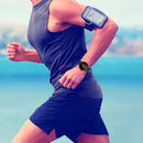 For Suunto 7 24mm Solid Color Silicone Watch Band(Lime Green)