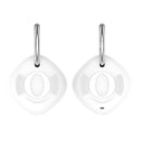 Location Tracker Anti-lost Portable Silicone Protective Case for Samsung Galaxy Smart Tag(White)