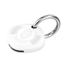 Location Tracker Anti-lost Portable Silicone Protective Case for Samsung Galaxy Smart Tag(White)
