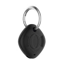 Location Tracker Anti-lost Portable Silicone Protective Case for Samsung Galaxy Smart Tag(Black)