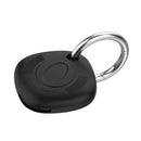 Location Tracker Anti-lost Portable Silicone Protective Case for Samsung Galaxy Smart Tag(Black)