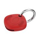 Location Tracker Anti-lost Portable Silicone Protective Case for Samsung Galaxy Smart Tag(Red)