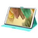 For Samsung Galaxy Tab A7 Lite T220 T225 Love Butterfly Pattern Horizontal Flip Leather Case with Holder(Green)