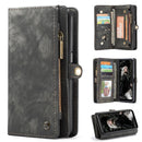 For Samsung Galaxy A32 5G CaseMe Detachable Multifunctional Horizontal Flip Leather Case, with Card Slot & Holder & Zipper Wallet & Photo Frame(Black)
