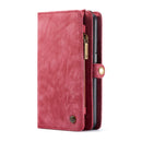 For Samsung Galaxy A32 5G CaseMe Detachable Multifunctional Horizontal Flip Leather Case, with Card Slot & Holder & Zipper Wallet & Photo Frame(Red)