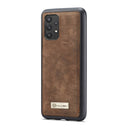 For Samsung Galaxy A32 5G CaseMe Detachable Multifunctional Horizontal Flip Leather Case, with Card Slot & Holder & Zipper Wallet & Photo Frame(Brown)