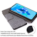 For Huawei P20 Lite (2019) MUXMA MX102 Horizontal Flip Canvas Leather Case with Stand & Card Slot & Wallet Function(Grey)