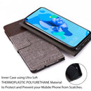For Huawei P20 Lite (2019) MUXMA MX102 Horizontal Flip Canvas Leather Case with Stand & Card Slot & Wallet Function(Brown)