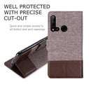 For Huawei P20 Lite (2019) MUXMA MX102 Horizontal Flip Canvas Leather Case with Stand & Card Slot & Wallet Function(Brown)