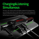 PLEXTONE GS1 3 in 1 USB-C / Type-C to 3.5mm Earphone Charging Adapter Phone Game Sound Card(Black)