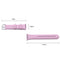Silver Buckle Silicone Watch Band For Apple Watch Series 7 41mm / 6 & SE & 5 & 4 40mm / 3 & 2 & 1 38mm(Pink Sand)
