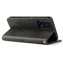 For OPPO Reno5 4G / 5G / Find X3 Lite Business Stitching-Color Horizontal Flip PU Leather Case with Holder & Card Slots & Photo Frame & Lanyard(Grey)
