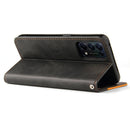 For OPPO Reno5 4G / 5G / Find X3 Lite Business Stitching-Color Horizontal Flip PU Leather Case with Holder & Card Slots & Photo Frame & Lanyard(Orange)