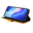 For OPPO Reno5 4G / 5G / Find X3 Lite Business Stitching-Color Horizontal Flip PU Leather Case with Holder & Card Slots & Photo Frame & Lanyard(Orange)