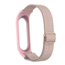 For Xiaomi Mi Band 6 / 5 / 4 / 3 Wavy Texture 8-shaped Buckle Watch Band(Pink)